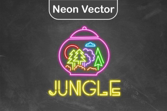 Download Neon Logo Vector - Jar Jungle - Neon logo Collection