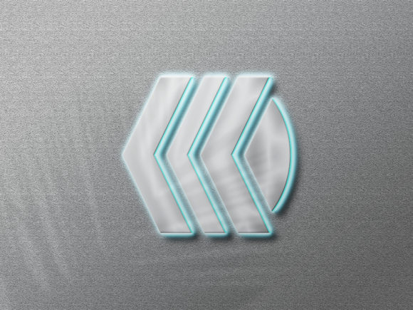Download 3d Silver Effect Neon Logo Mockup Design - Neon logo Collection