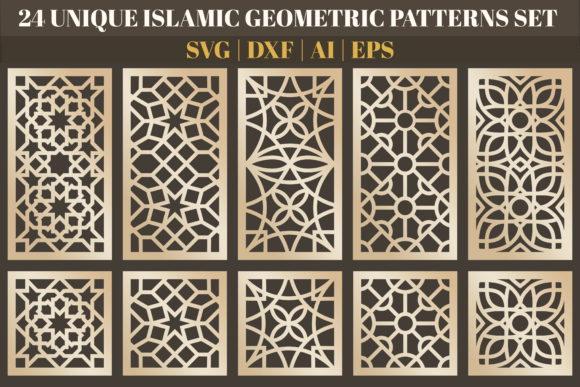 Download Unique Geometric Islamic Pattern Designs - Unique Collection